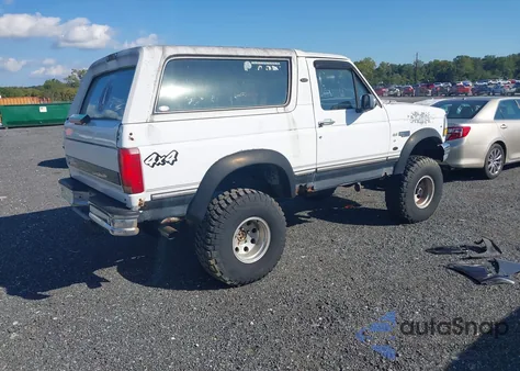 1992 Ford Bronco U100 from USA, damaged, VIN 1FMEU15N1NLA34048